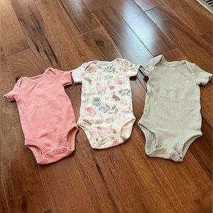 Carters Baby Girl Onesies